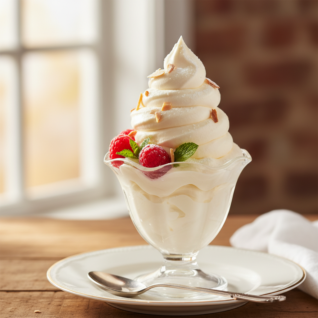 Photo de Recette de crème fouettée maison à la tenue parfaite