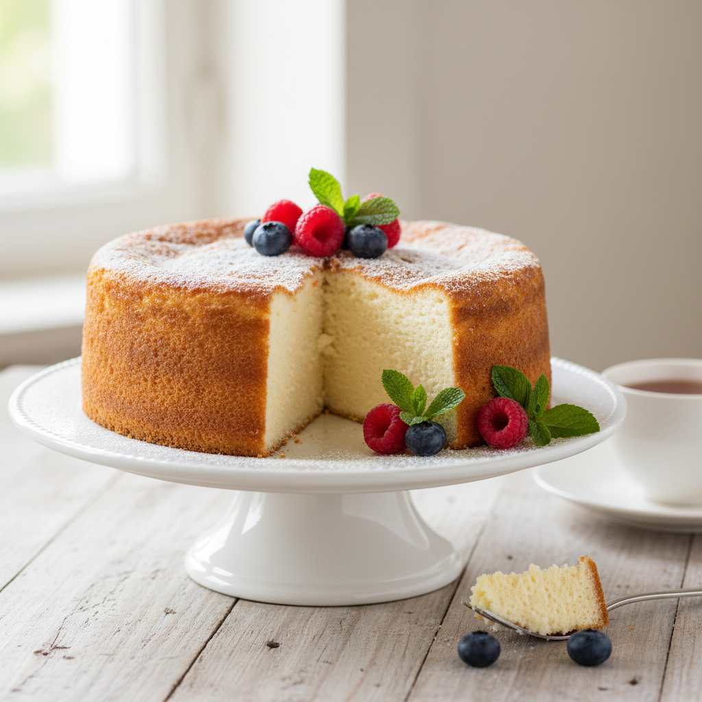 Photo de Recette de cake au fromage blanc facile et très léger