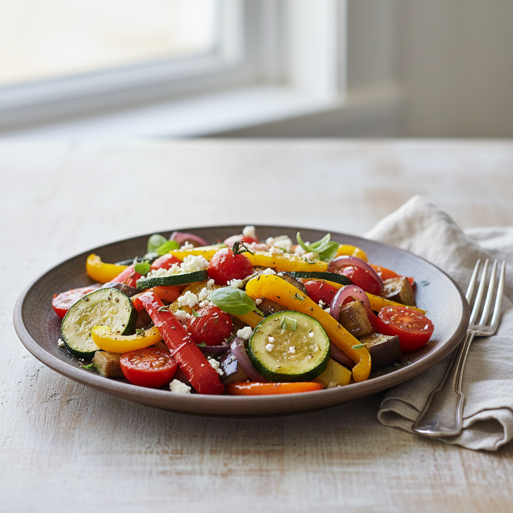 Photo de Recette de poêlée de légumes du soleil façon grand-mère