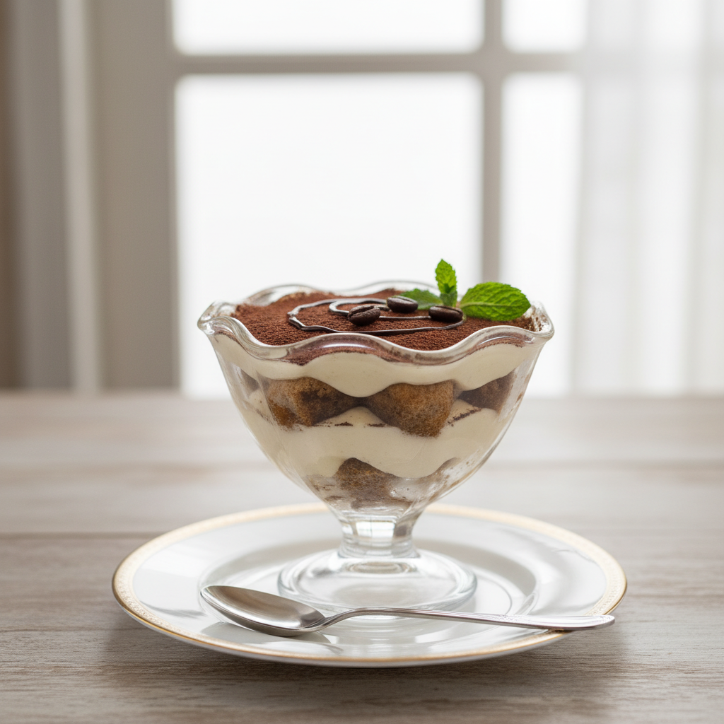 Photo de Recette de tiramisu italien onctueux et traditionnel