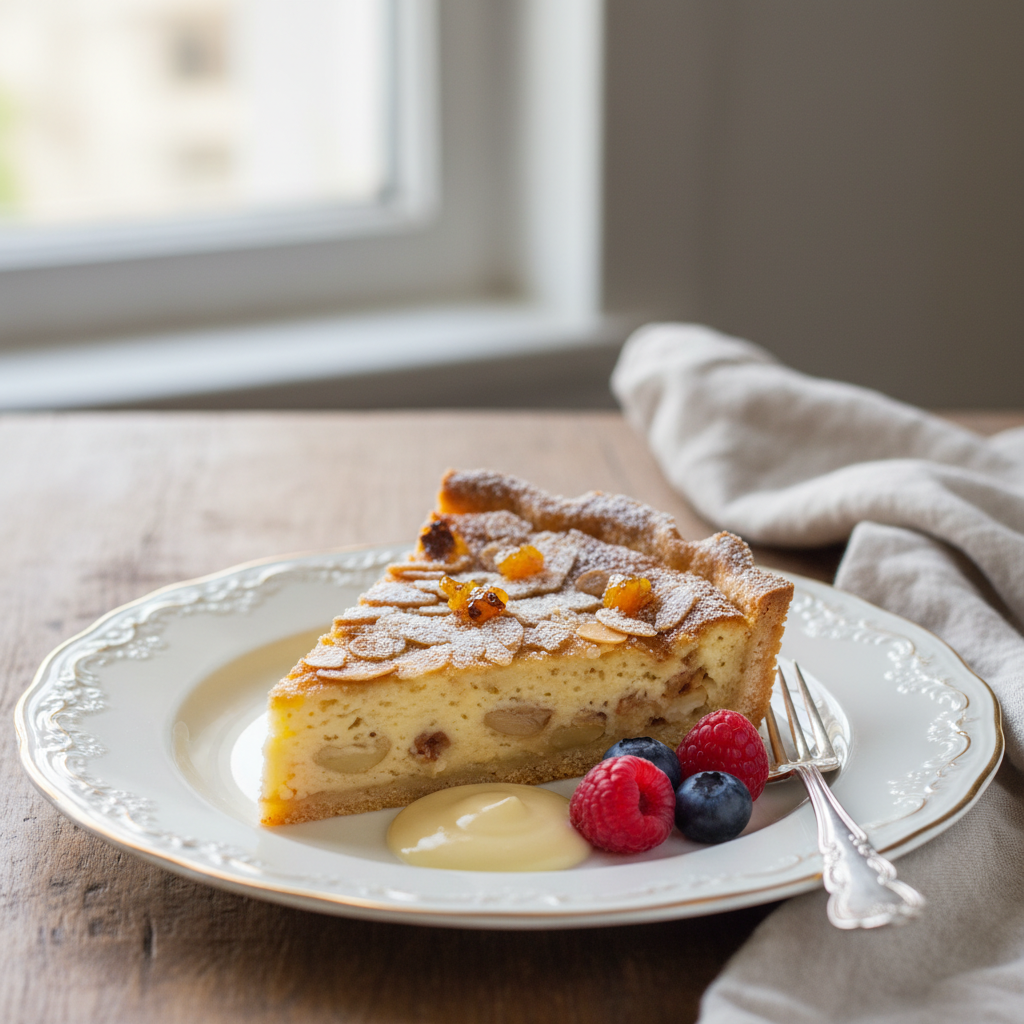 Photo de Recette de la vraie crème frangipane onctueuse et parfumée