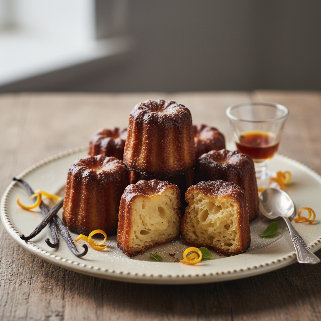 Photo de Recette des cannelés bordelais croustillants et fondants