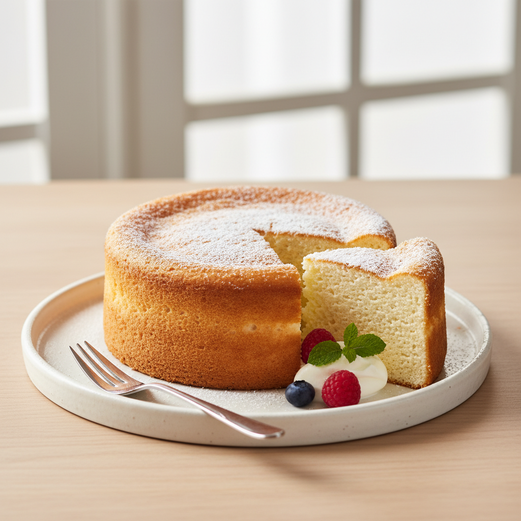 Photo de Recette de gâteau au fromage blanc aérien et fondant