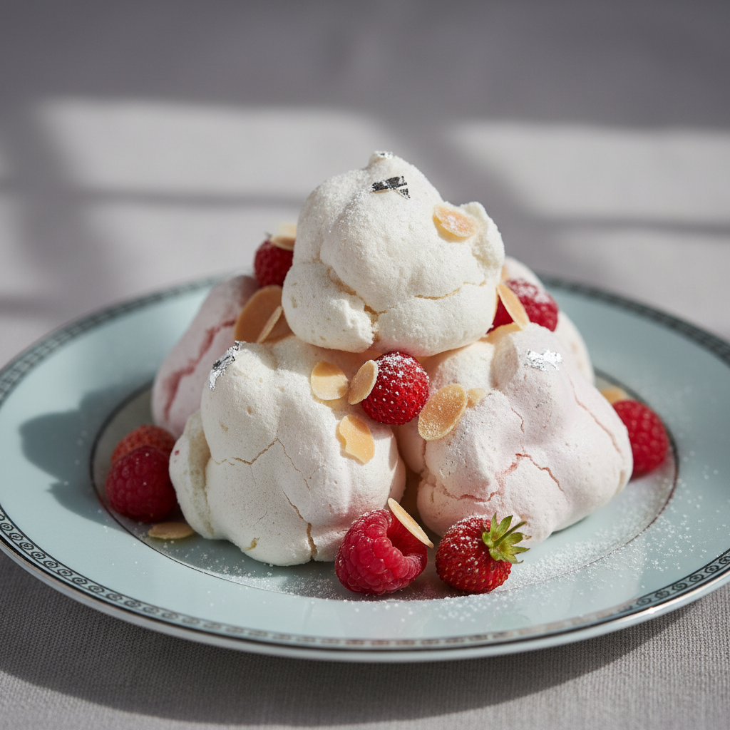 Photo de Recette du meringue française craquante et légère