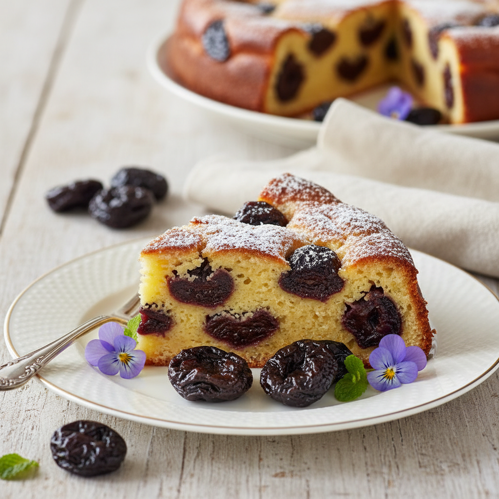 Photo de Recette du far breton aux pruneaux moelleux et généreux