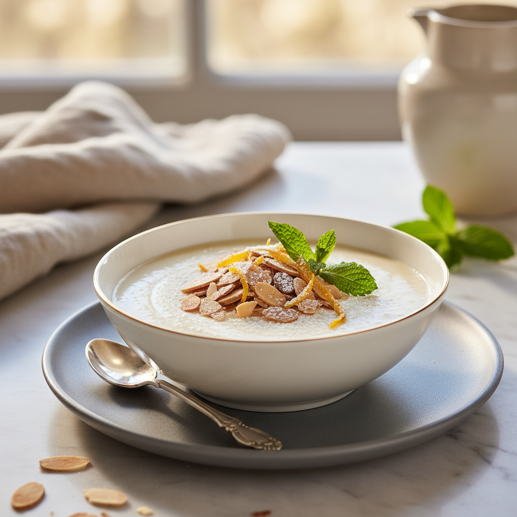 Photo de Recette de crème d'amande onctueuse et parfumée