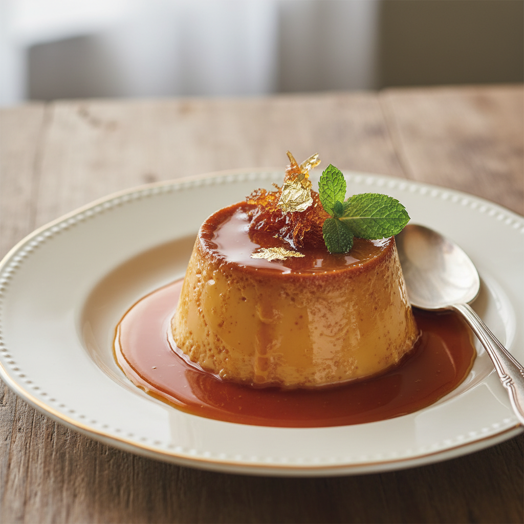 Photo de Recette de crème caramel facile et rapide à préparer