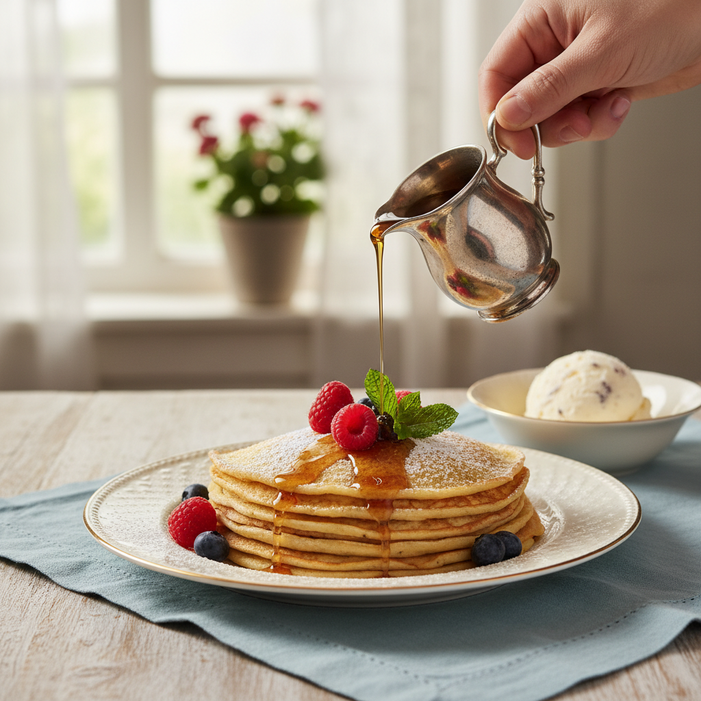 Photo de Recette des crêpes traditionnelles et fondantes pour 6 convives