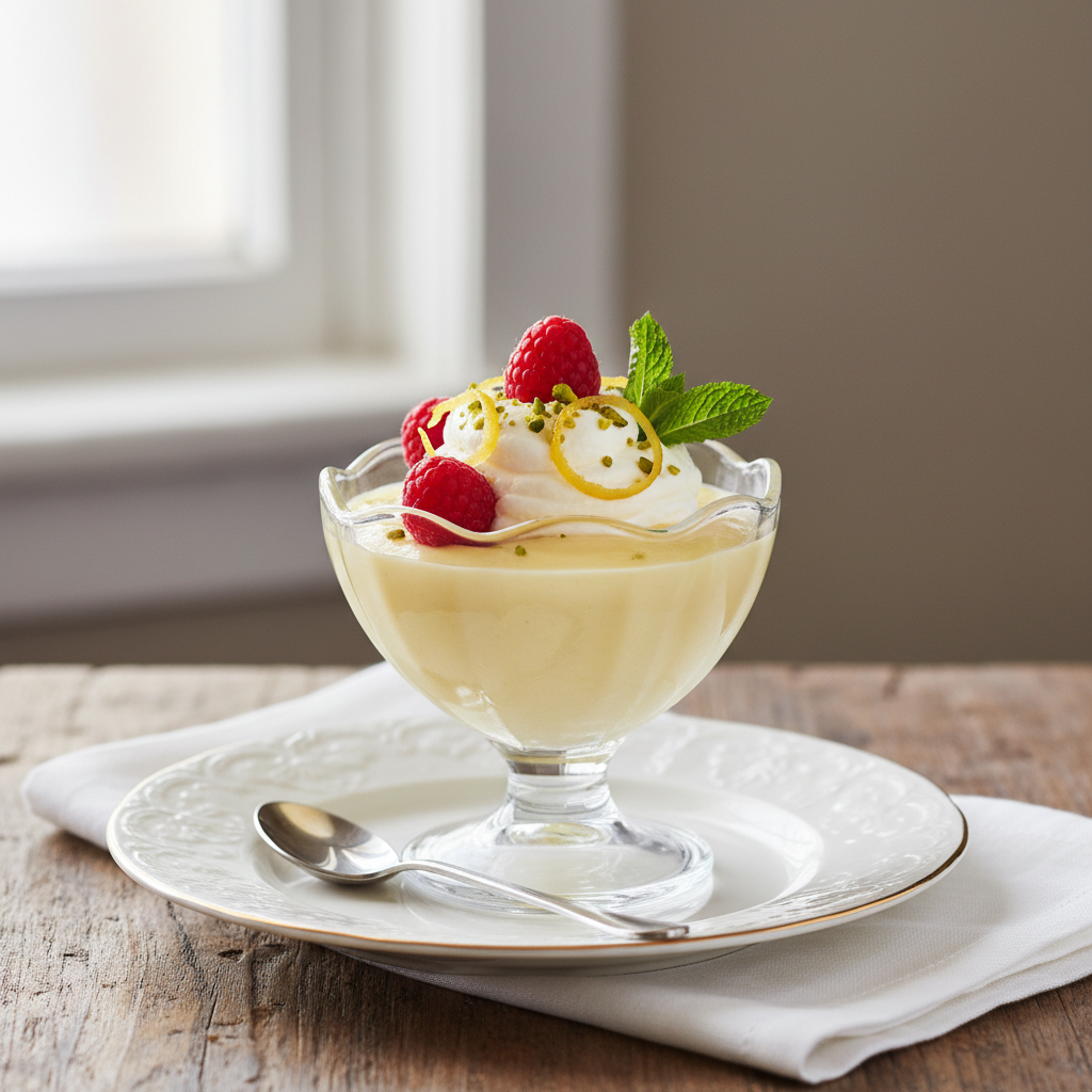 Photo de Recette de crème aux citron gourmande et onctueuse