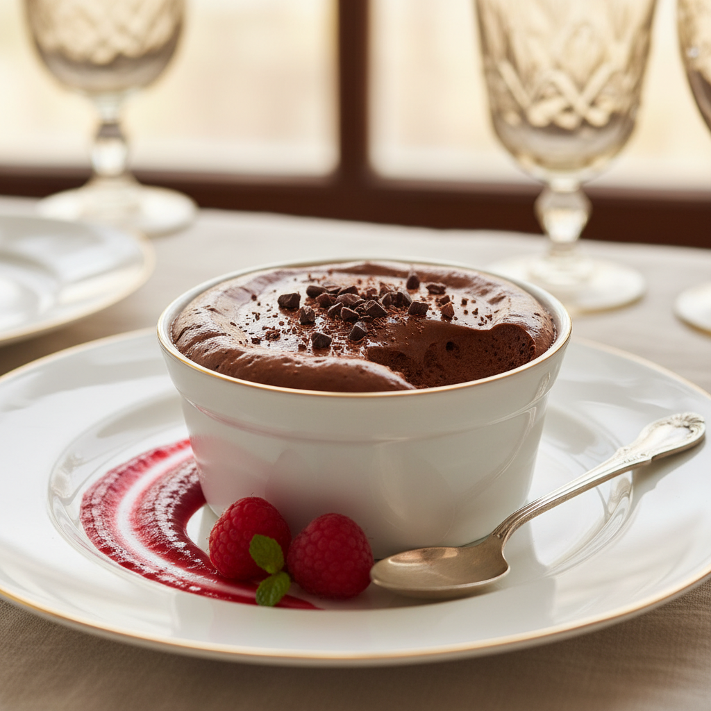Photo de Recette de mousse au chocolat Nestlé onctueuse et fondante