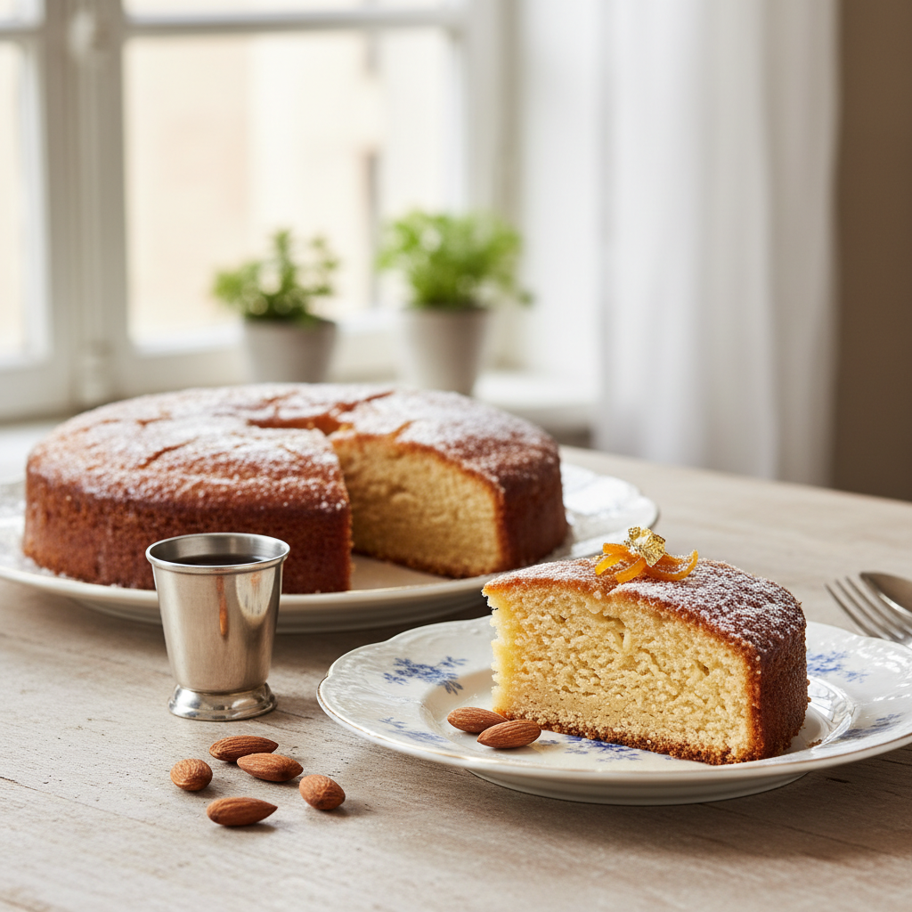 Photo de Recette du gâteau nantais authentique aux amandes et rhum