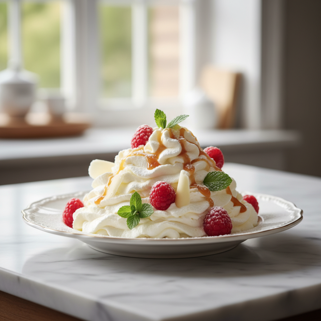 Photo de Recette de la crème fouettée ferme et onctueuse au batteur