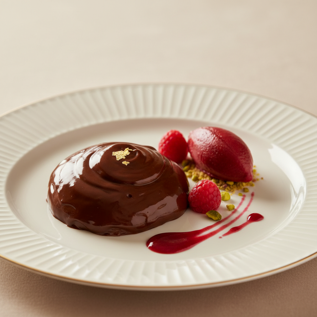 Photo de Recette de ganache au chocolat onctueuse et brillante