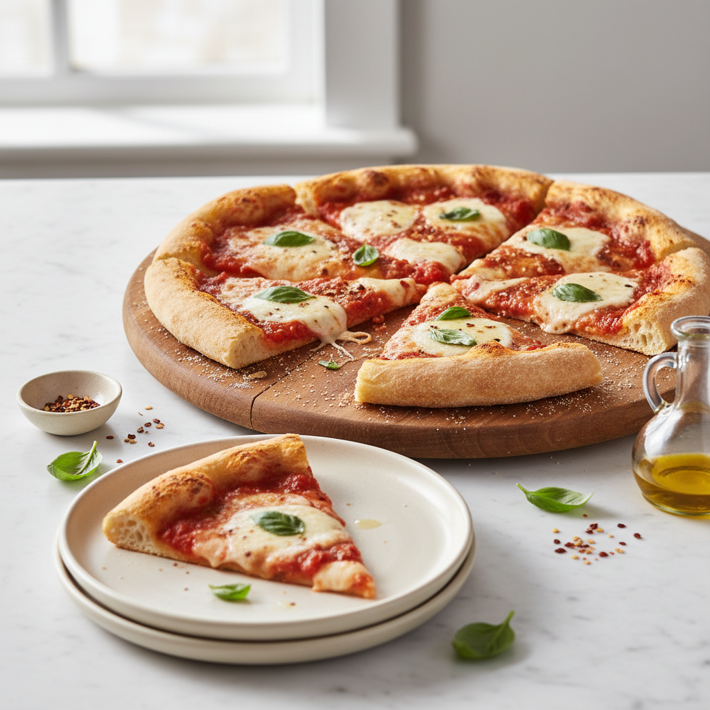 Photo de Recette de pizza maison facile et croustillante