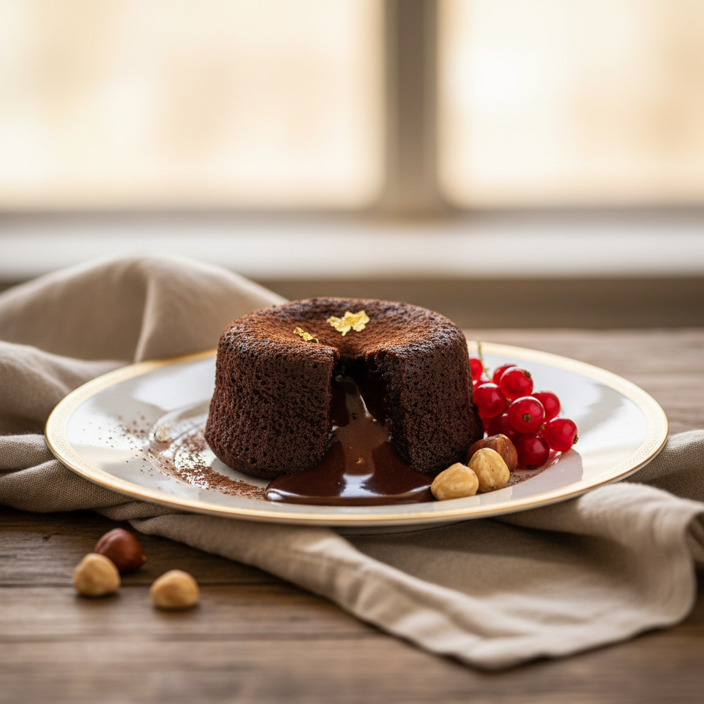 Photo de Recette de gâteau au chocolat intense et fondant