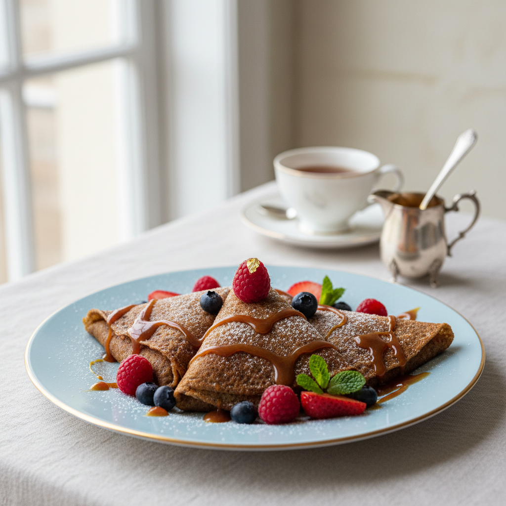 Photo de Recette de galettes de sarrasin bretonnes à l'ancienne
