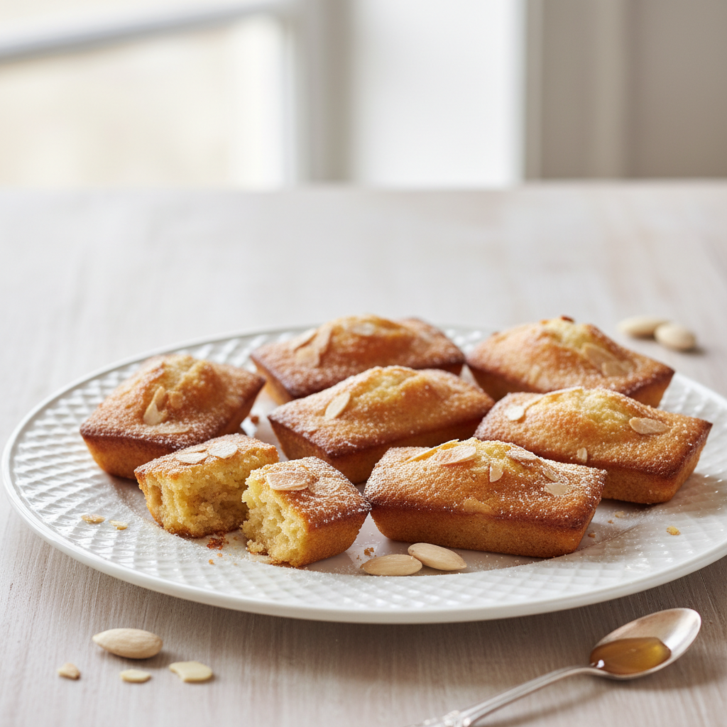 Photo de Recette de financiers aux amandes fondants et beurrés