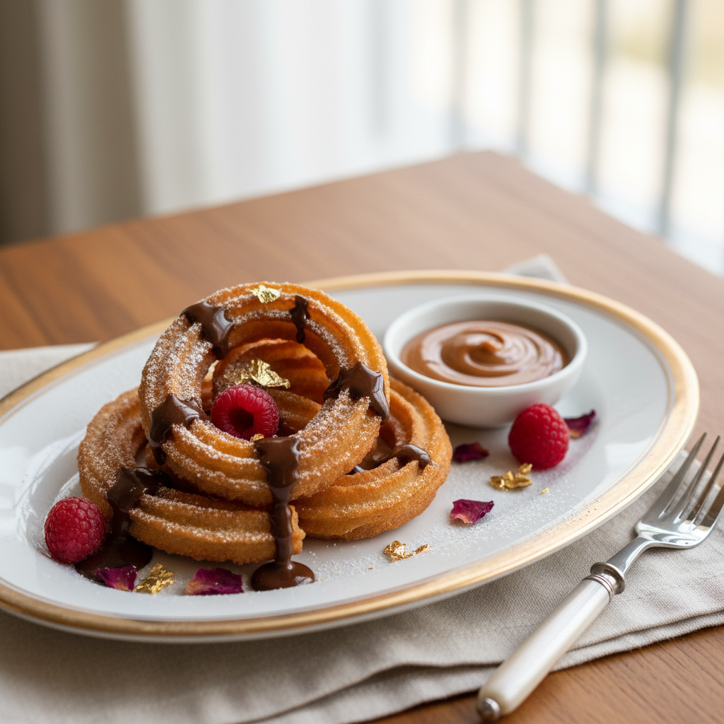 Photo de Recette des churros espagnols croustillants et dorés