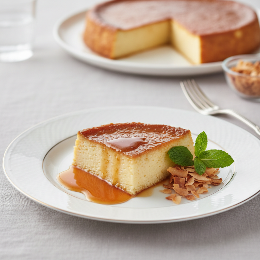 Photo de Recette de flan coco antillais simple et rapide