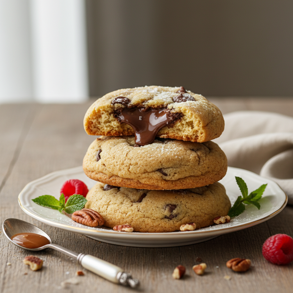 Photo de Recette du cookie ultra-moelleux façon Mie Câline
