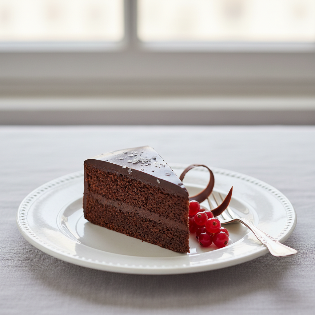 Photo de Recette du cake au chocolat noir et beurre demi-sel