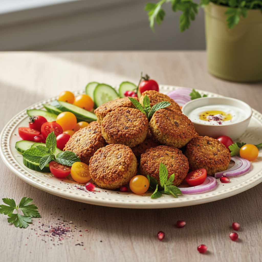 Photo de Recette des falafels croustillants à la libanaise