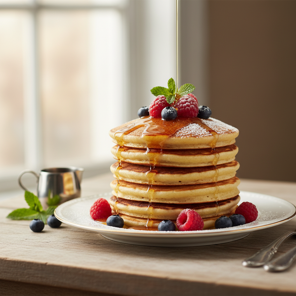 Photo de Recette des pancakes rapides et ultra moelleux