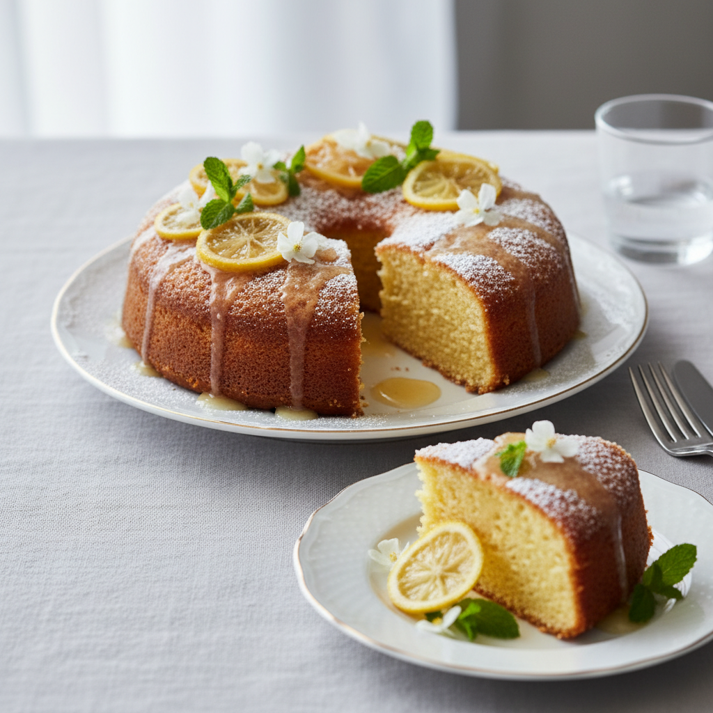 Photo de Recette du gâteau au citron express et ultra moelleux