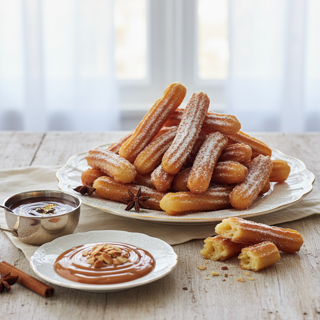 Photo de Recette de churros croustillants comme à la fête foraine