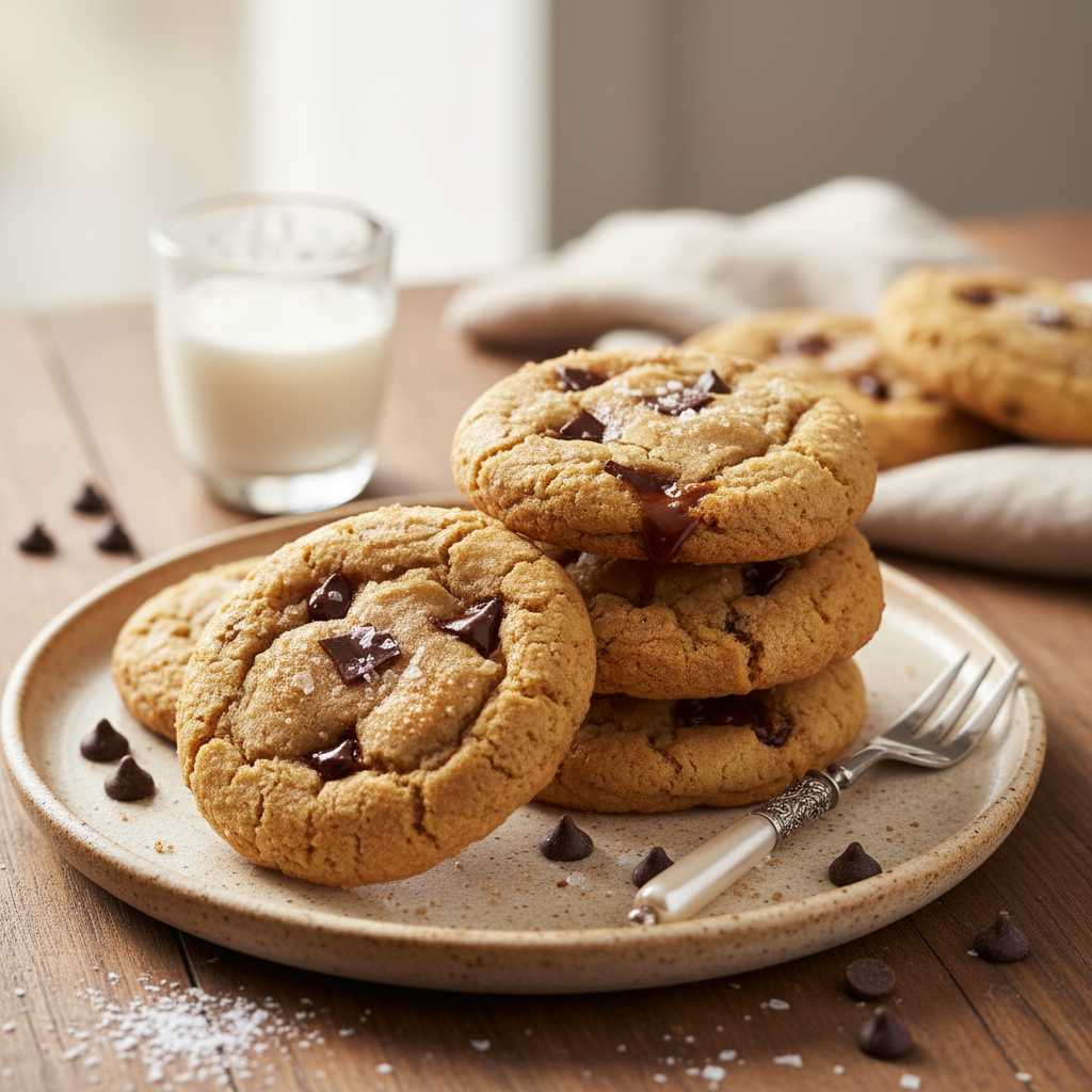 Photo de Recette des cookies fondants et croquants au Thermomix