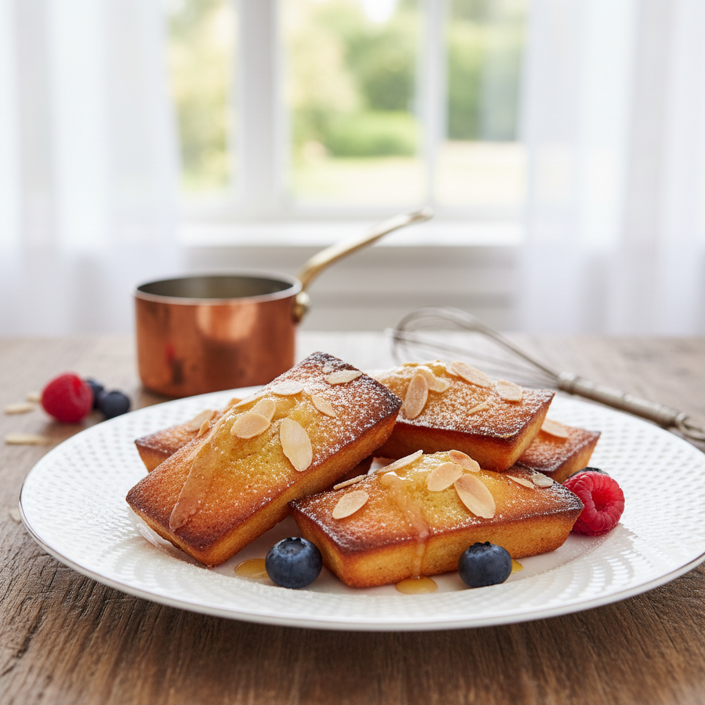 Photo de Recette de financier à l'ancienne et ses secrets de cuisson