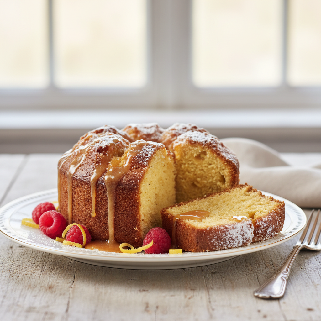 Photo de Recette de quatre-quarts breton traditionnel et beurré