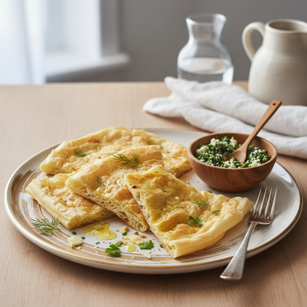 Photo de Recette de la pâte à filo maison fine et croustillante