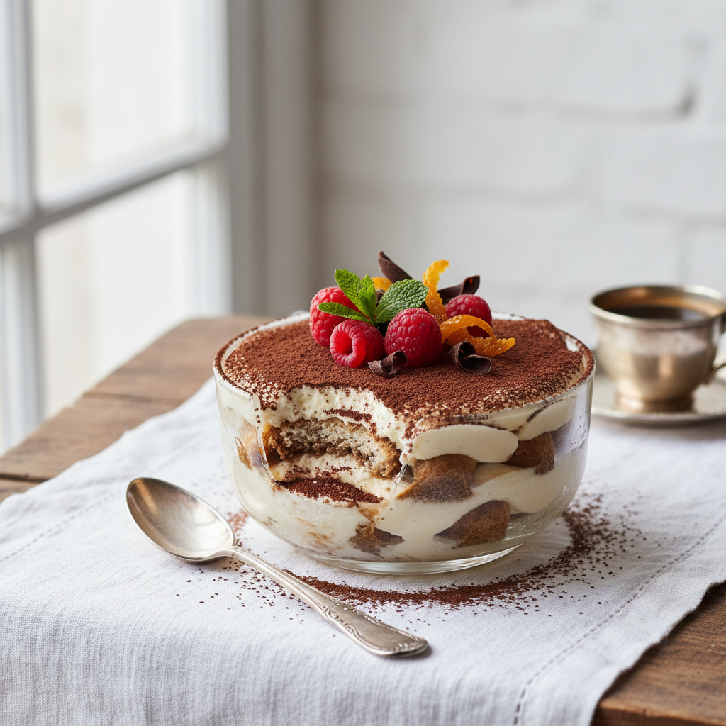 Photo de Recette de tiramisu gourmand façon grand-mère italienne