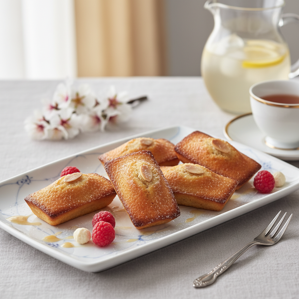 Photo de Recette de véritables financiers au bon goût d'amande