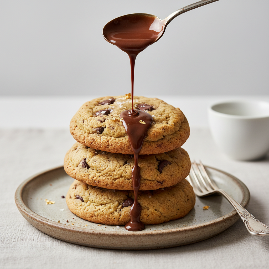 Photo de Recette de cookies moelleux au cœur fondant