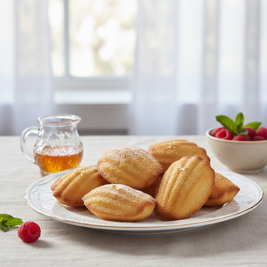 Photo de Recette de madeleine facile et sa bosse parfaite