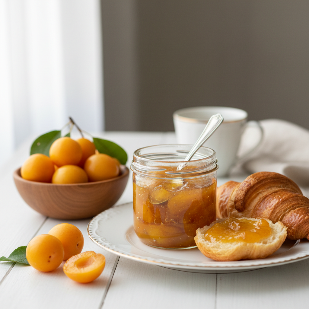 Photo de Recette de confiture de mirabelles dorée et fondante