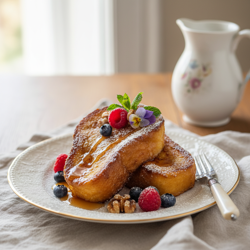 Photo de Recette du pain perdu rustique façon grand-mère