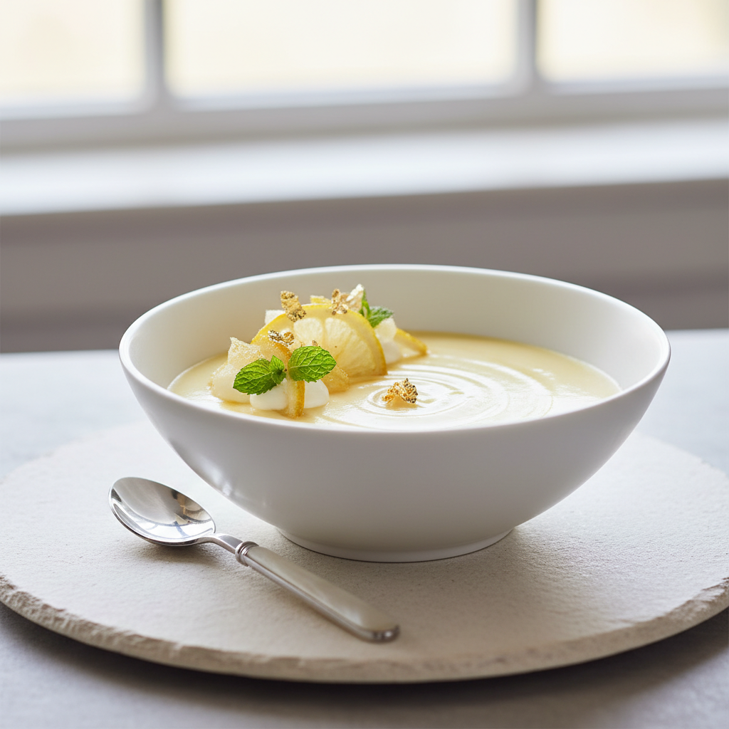 Photo de Recette de la crème au citron onctueuse et acidulée