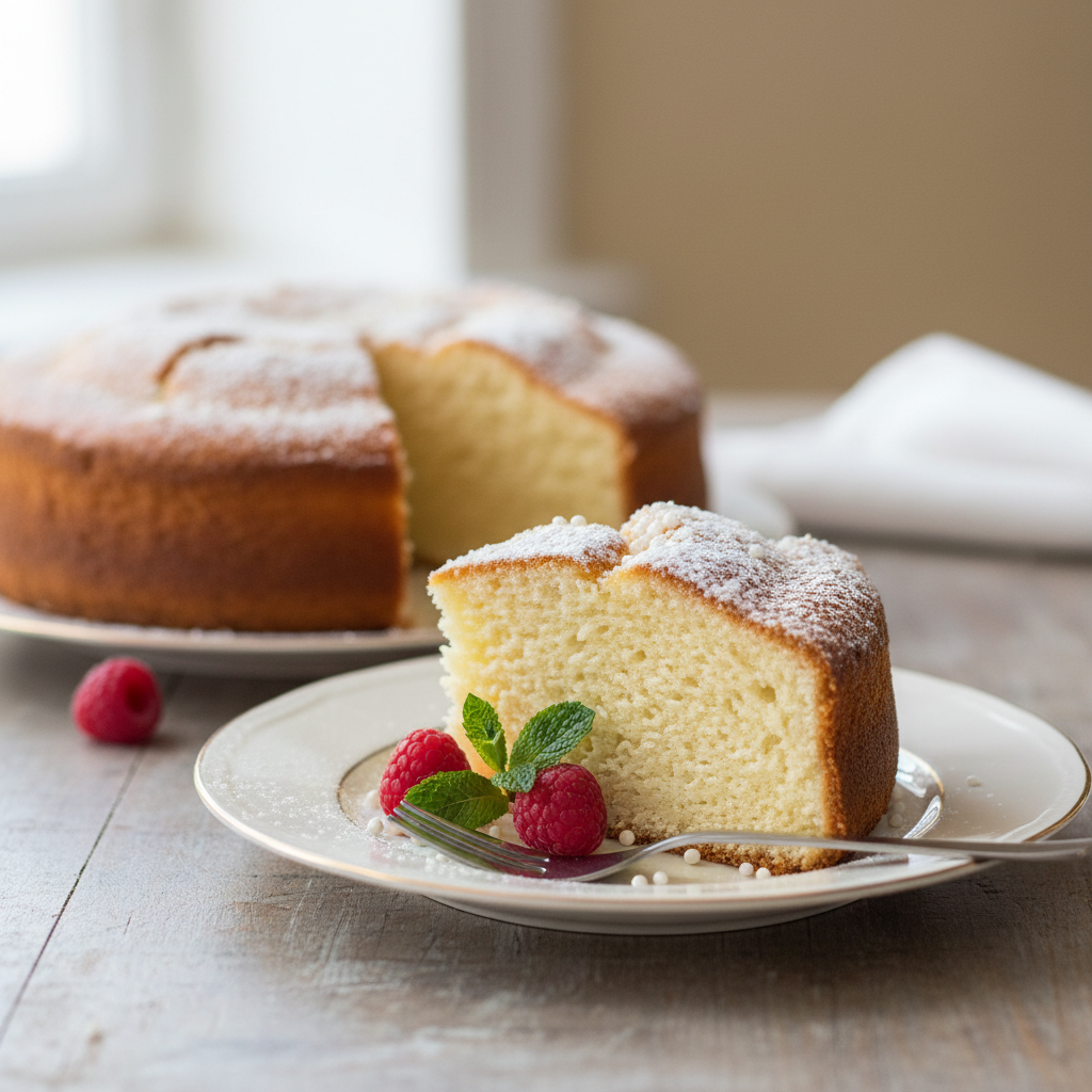 Photo de Recette de gâteau au yaourt ultra moelleux et aérien
