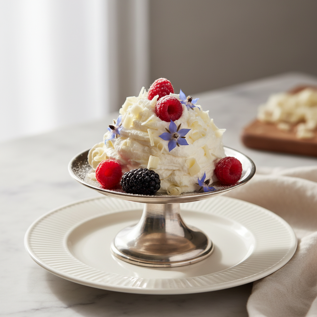 Photo de Recette de la crème chantilly maison ferme et onctueuse