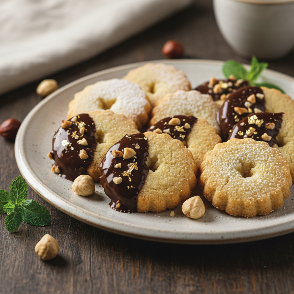 Photo de Recette des sablés pur beurre fondants et croustillants