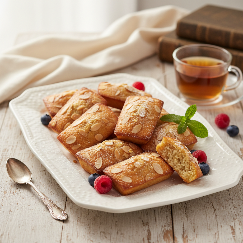 Photo de Recette de financiers aux amandes moelleux et savoureux