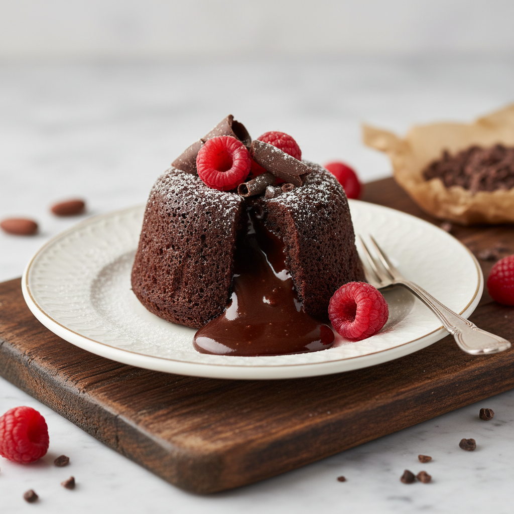 Photo de Recette de cake au chocolat noir intense et fondant