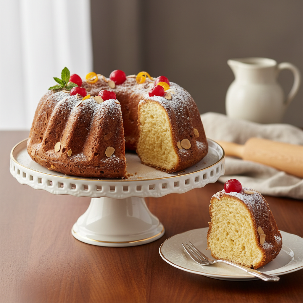 Photo de Recette de kouglof alsacien traditionnel et moelleux