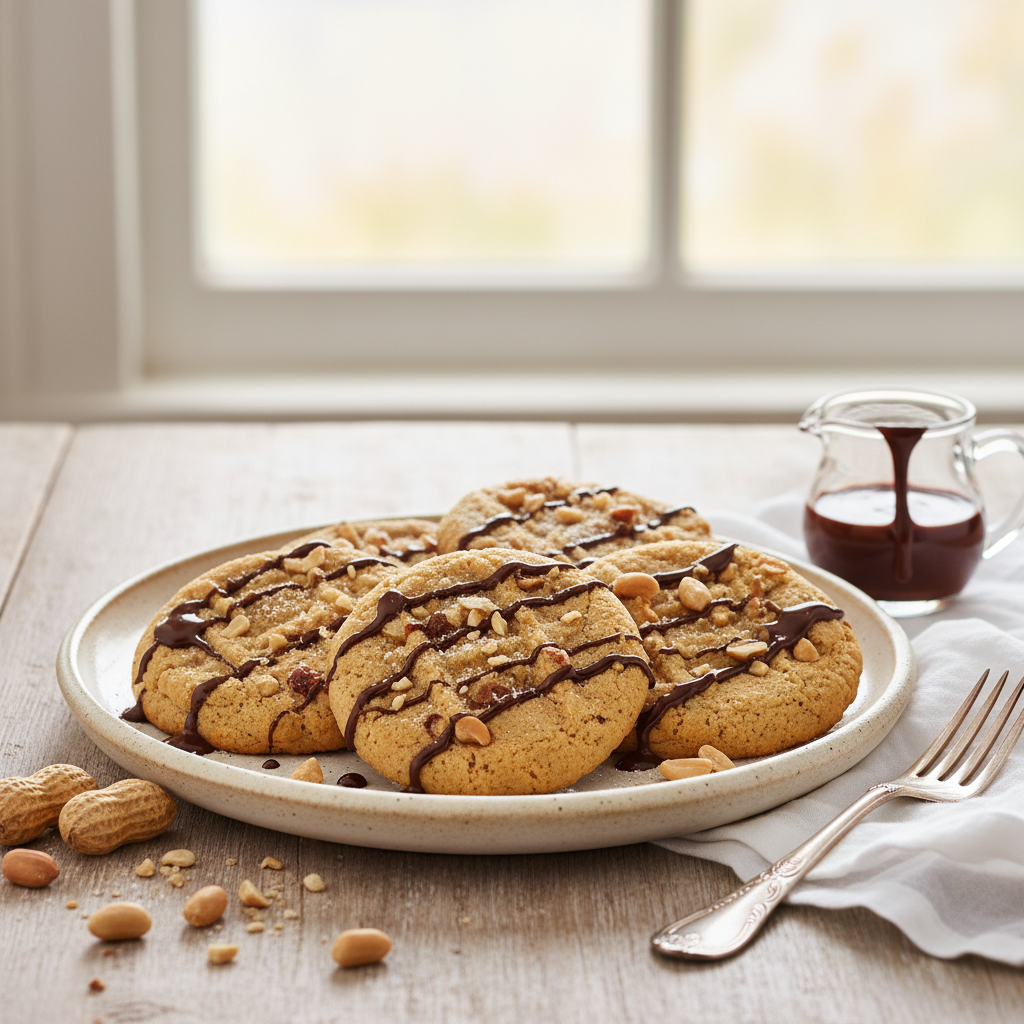 Photo de Recette de cookies au beurre de cacahuète gourmands