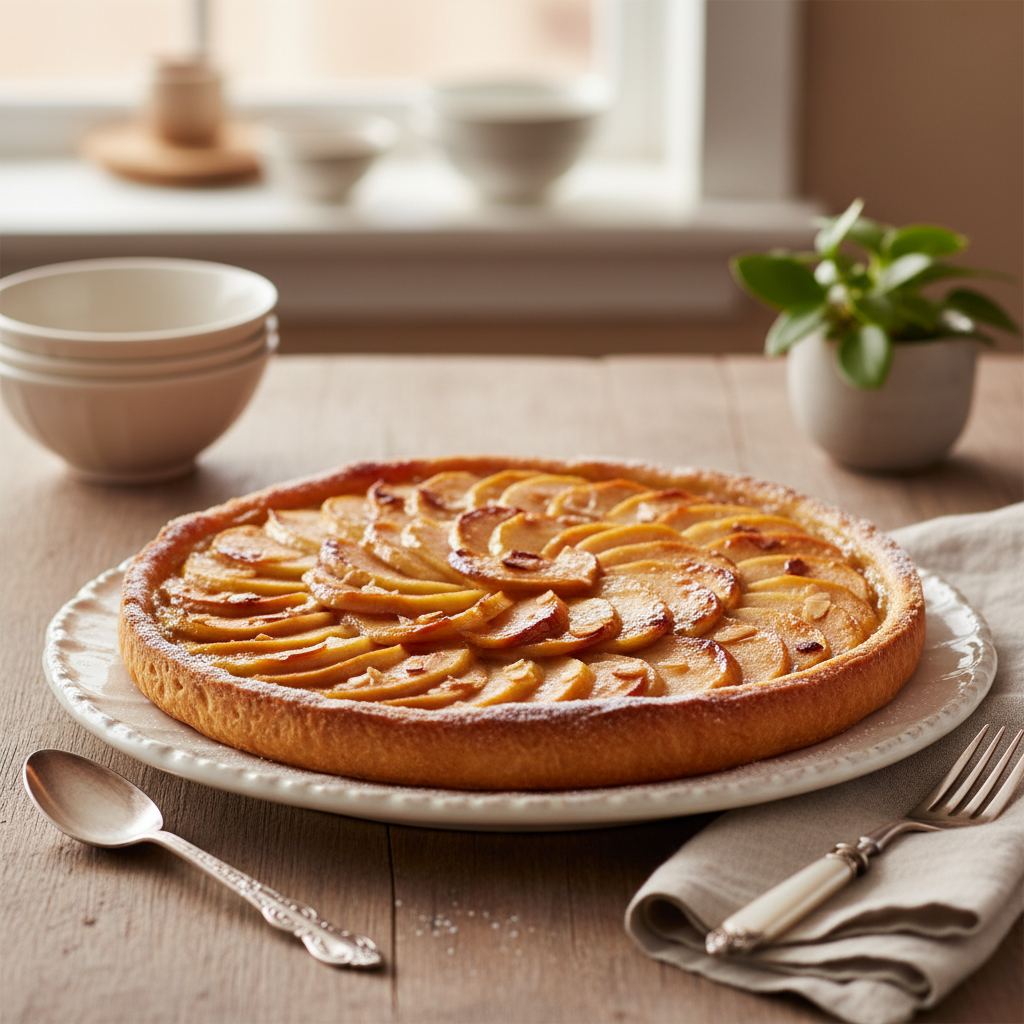 Photo de Recette de tarte aux pommes croustillante et fondante