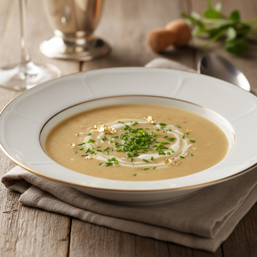 Photo de Recette de la soupe champenoise traditionnelle et festive