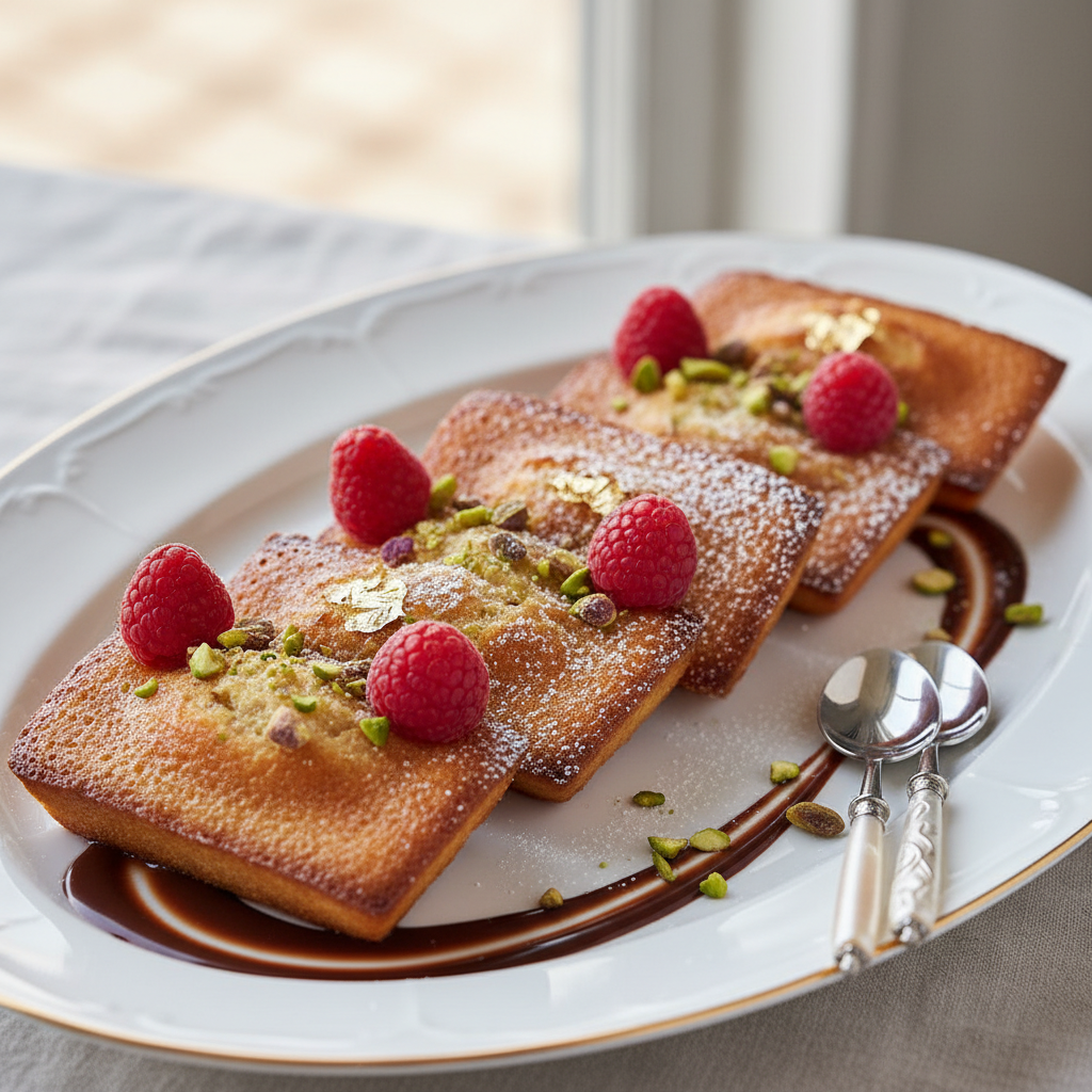 Photo de Recette des financiers gourmands façon Cyril Lignac